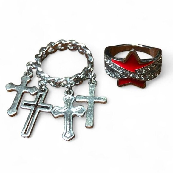 Hot Topic Punk Rock Rings - Picture 2 of 4